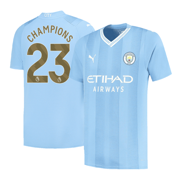 Champions 23 Manchester City Home Jersey 2023 24