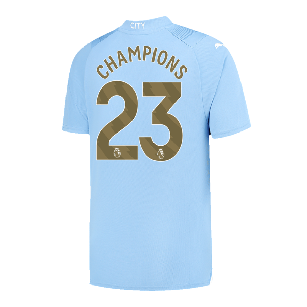 Champions 23 Manchester City Home Jersey 2023 24 2