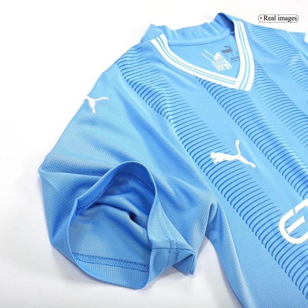 Champions 23 Manchester City Home Jersey 2023 24 7