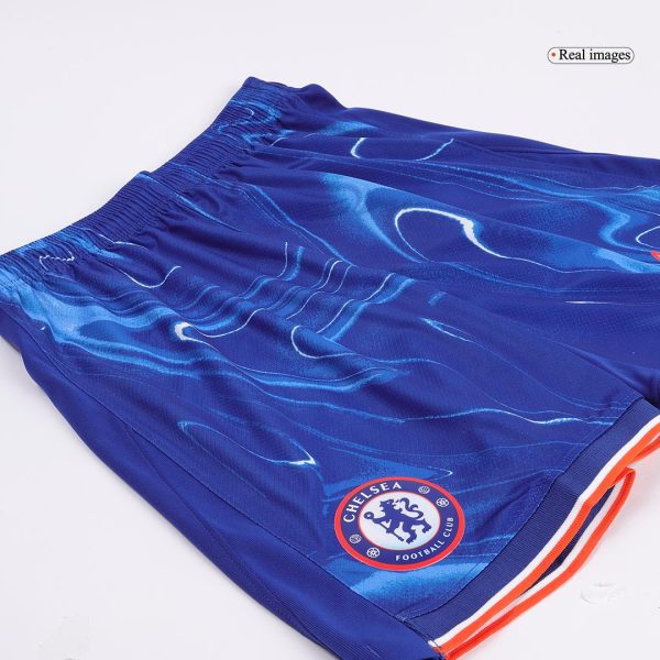 Chelsea Home Soccer Shorts 2024 25 8