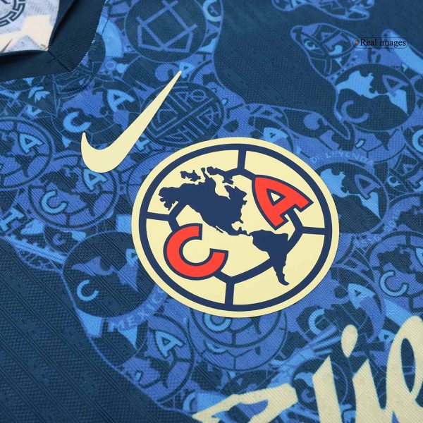 Club America Away Authentic Soccer Jersey 2024 25 5