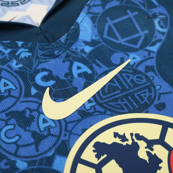 Club America Away Authentic Soccer Jersey 2024 25 6