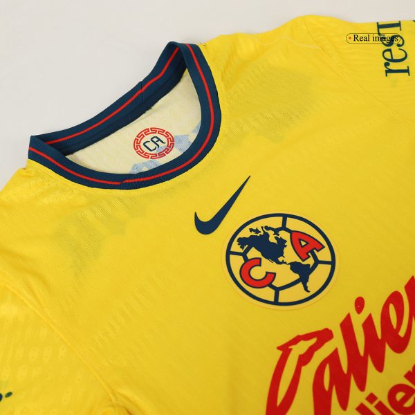 Club America Home Authentic Soccer Jersey 2024 25 4