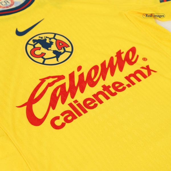 Club America Home Authentic Soccer Jersey 2024 25 7