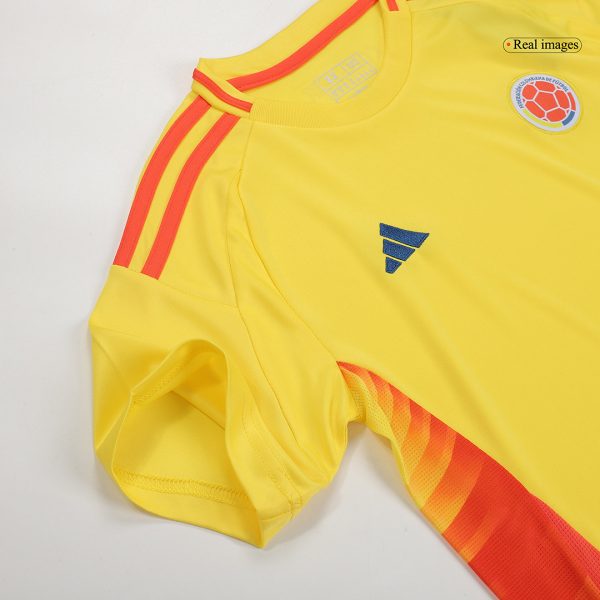 Colombia Home Kids Soccer Jerseys Kit Copa America 2024 8