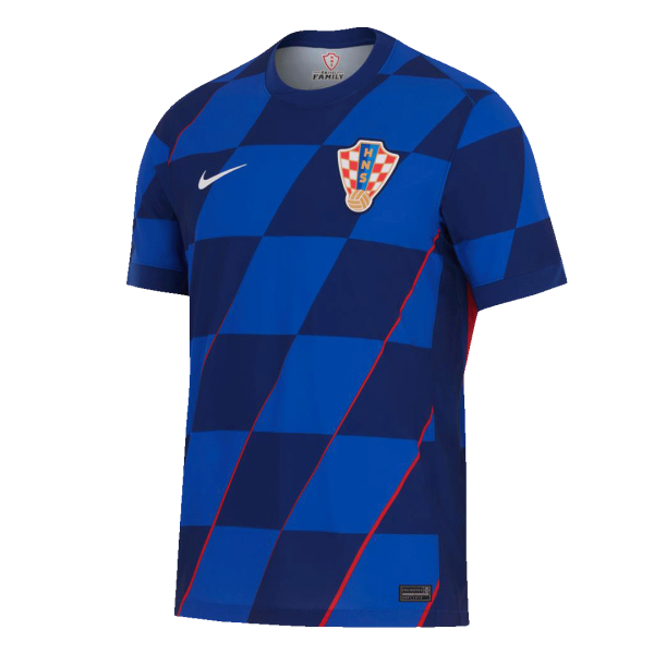 Croatia Away Soccer Jersey Euro 2024