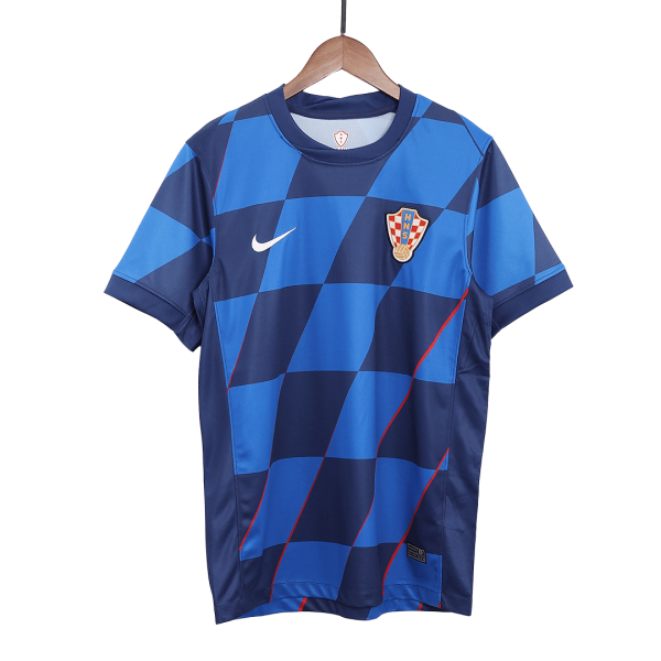 Croatia Away Soccer Jersey Euro 2024 2