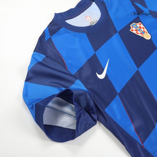 Croatia Away Soccer Jersey Euro 2024 7