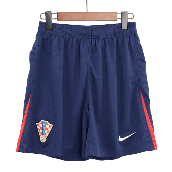 Croatia Away Soccer Shorts 2024 2