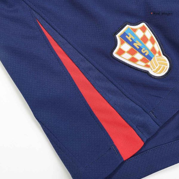 Croatia Away Soccer Shorts 2024 8