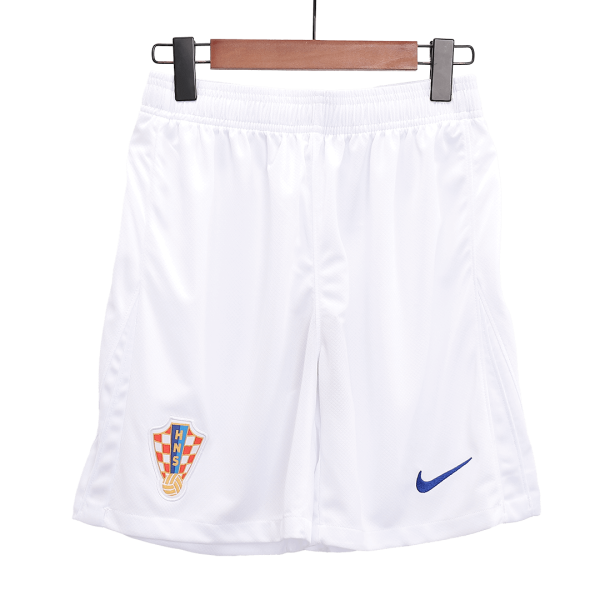 Croatia Home Soccer Shorts 2024 2