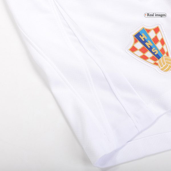 Croatia Home Soccer Shorts 2024 7