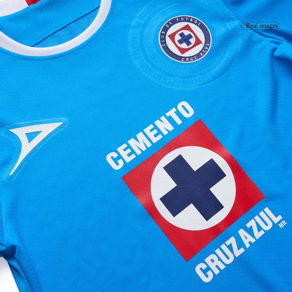 Cruz Azul Home Authentic Soccer Jersey 2024 25 4