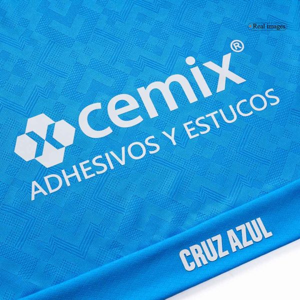 Cruz Azul Home Authentic Soccer Jersey 2024 25 7