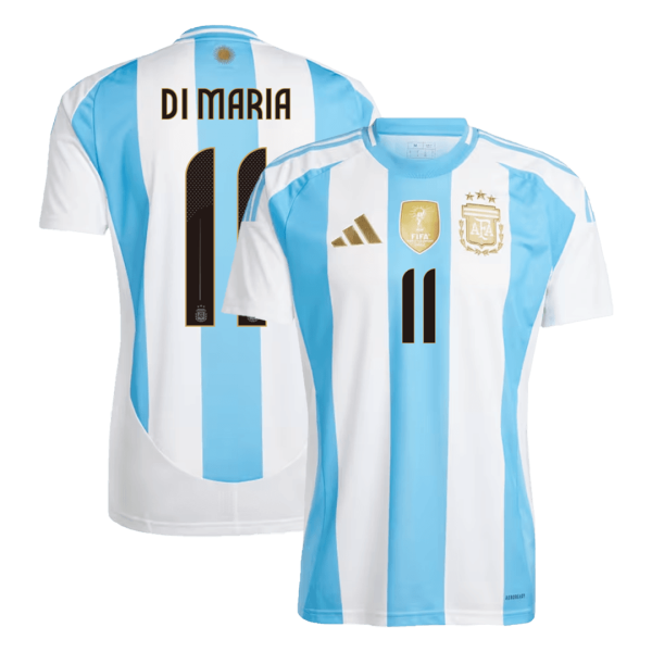 Di Maria 11 Argentina Home Soccer Jersey 2024