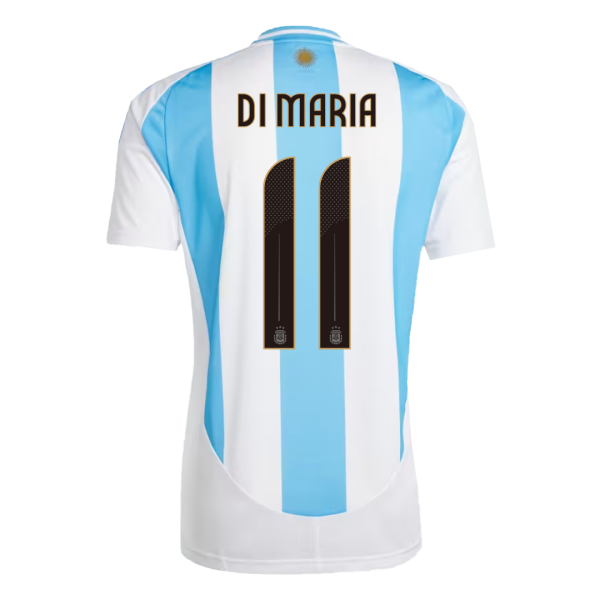 Di Maria 11 Argentina Home Soccer Jersey 2024 2