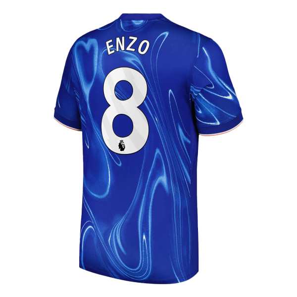 Enzo 8 Chelsea Home Soccer Jersey 2024 25 2