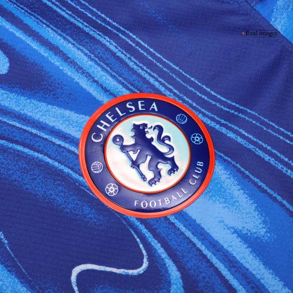 Enzo 8 Chelsea Home Soccer Jersey 2024 25 6