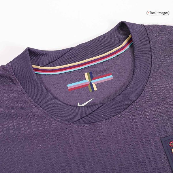 England Away Authentic Soccer Jersey Euro 2024 4