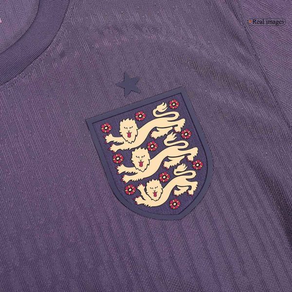 England Away Authentic Soccer Jersey Euro 2024 5