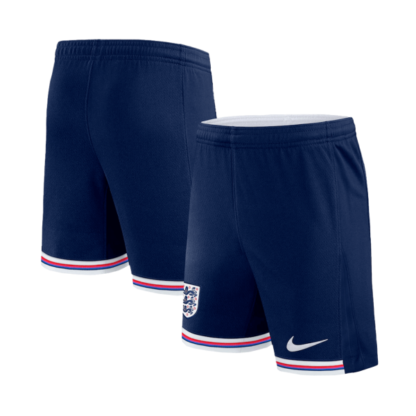 England Home Soccer Shorts 2024 2