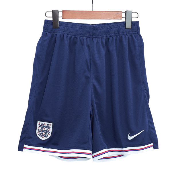 England Home Soccer Shorts 2024 3