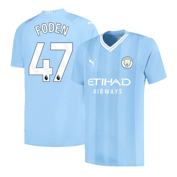 Foden 47 Manchester City Home Jersey 2023 24