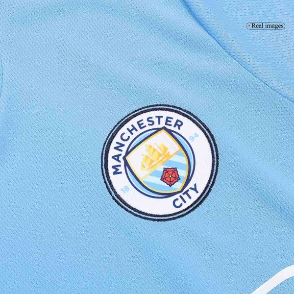 Foden 47 Manchester City Home Soccer Jersey 2024 25 Ucl 6