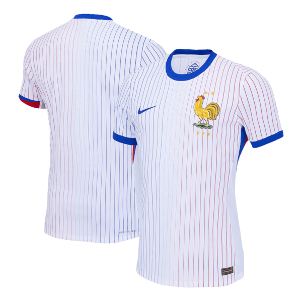 France Away Authentic Soccer Jersey Euro 2024 2