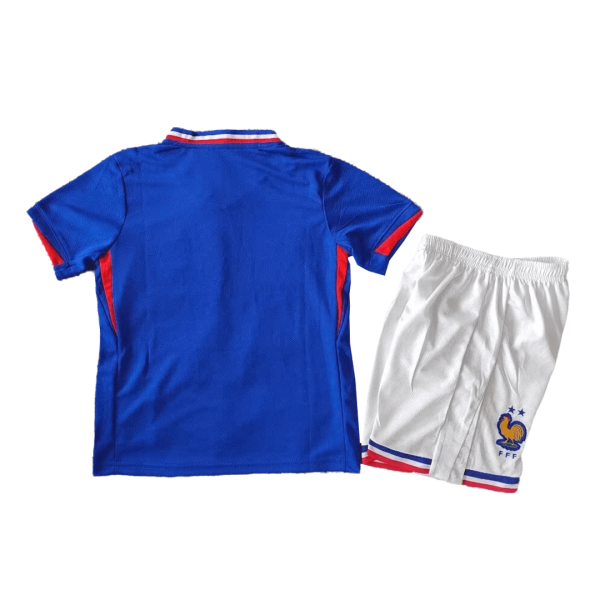 France Home Kids Soccer Jerseys Full Kit Euro 2024 3