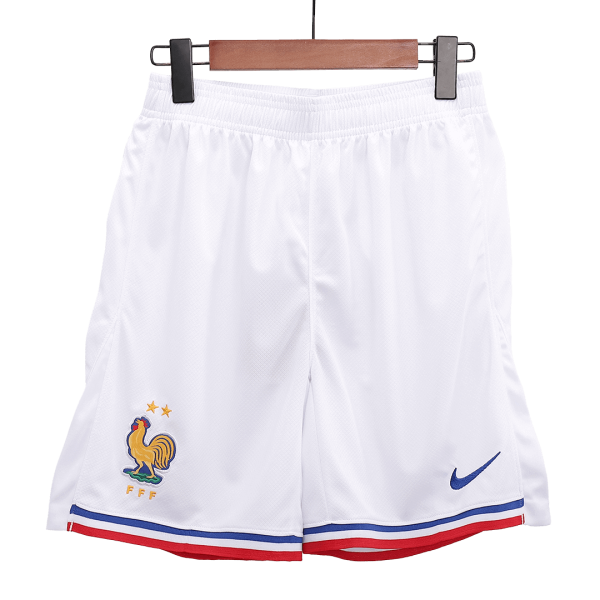 France Home Soccer Shorts 2024 3