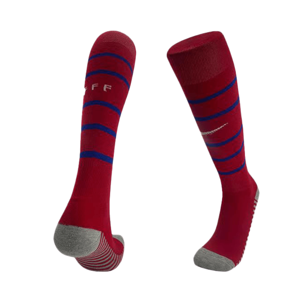 France Home Soccer Socks 2024 Kids