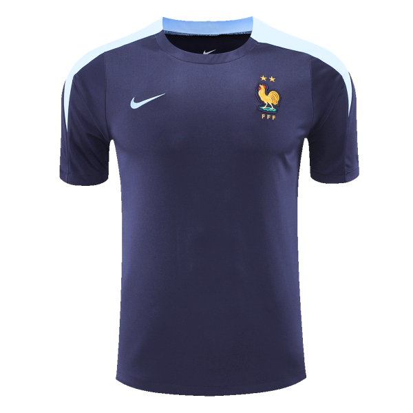 France Pre Match Soccer Jersey Euro 2024 Navy