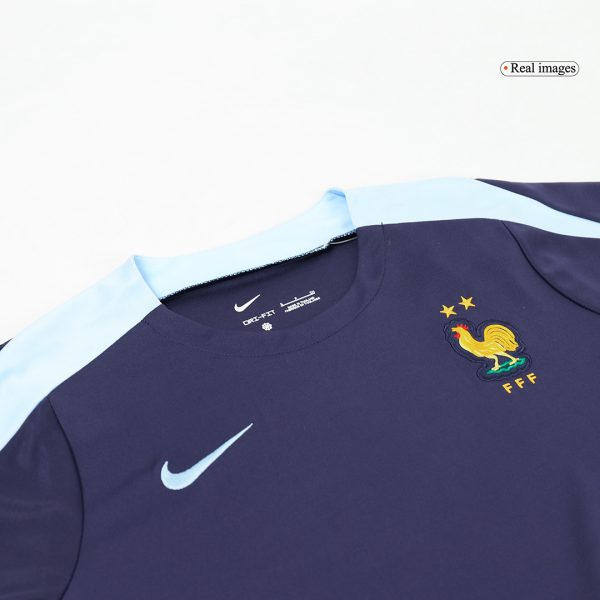 France Pre Match Soccer Jersey Euro 2024 Navy 4