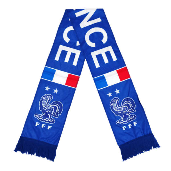 France Soccer Scarf Blue