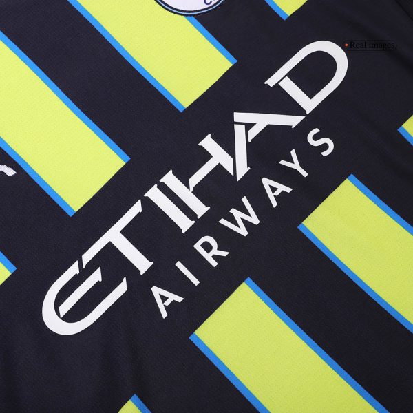 G Ndo An 19 Manchester City Away Soccer Jersey 2024 25 8