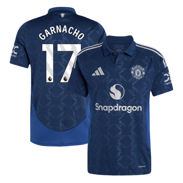 Garnacho 17 Manchester United Away Soccer Jersey 2024 25