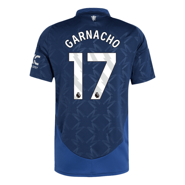 Garnacho 17 Manchester United Away Soccer Jersey 2024 25 2