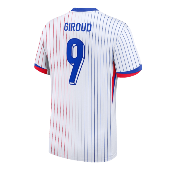 Giroud 9 France Away Soccer Jersey Euro 2024 2