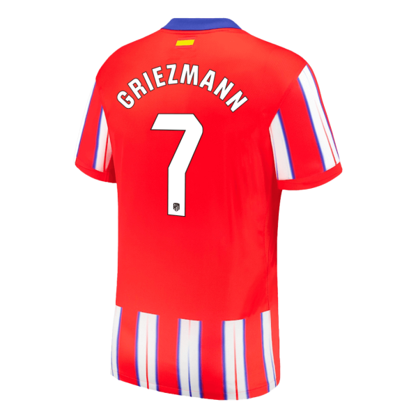 Griezmann 7 Atletico Madrid Home Soccer Jersey 2024 25 2