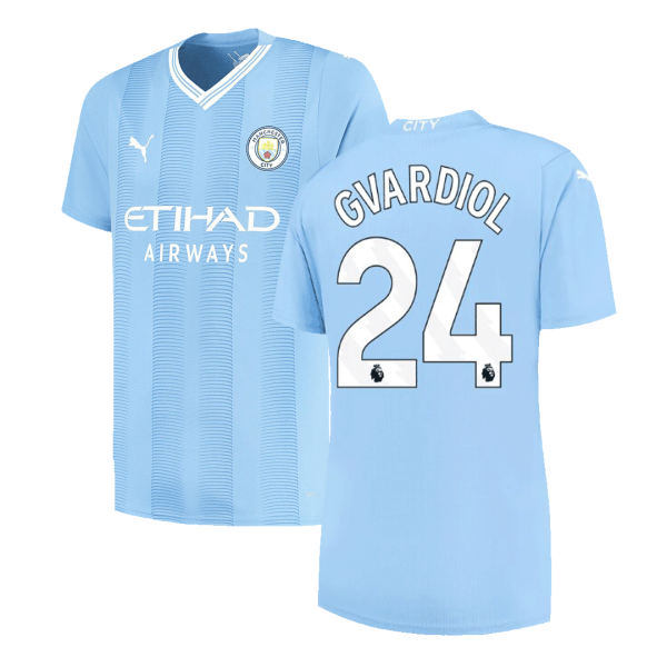 Gvardiol 24 Manchester City Home Jersey 2023 24