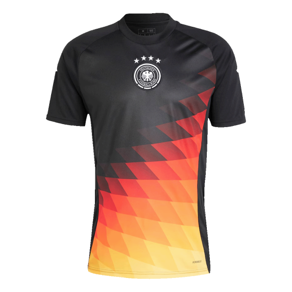 Germany Pre Match Soccer Jersey Euro 2024 Black