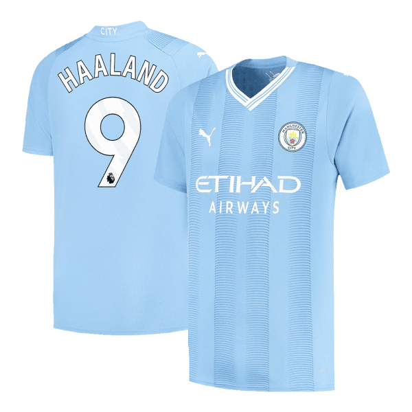 Haaland 9 Manchester City Home Jersey 2023 24