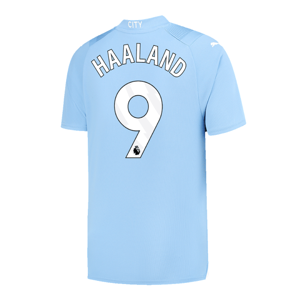 Haaland 9 Manchester City Home Jersey 2023 24 2