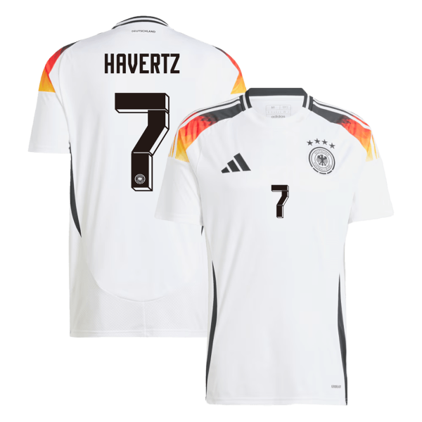 Havertz 7 Germany Home Soccer Jersey Euro 2024