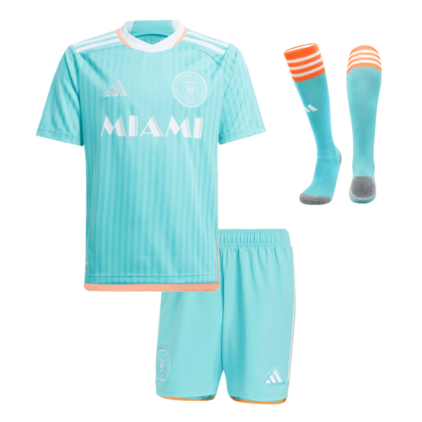 Inter Miami Cf Third Away Kids Soccer Jerseys Full Kit 2024