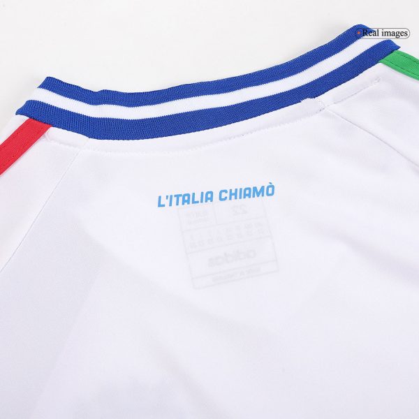 Italy Away Kids Soccer Jerseys Full Kit Euro 2024 12