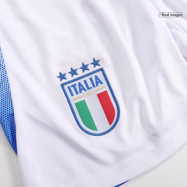 Italy Home Kids Soccer Jerseys Full Kit Euro 2024 14