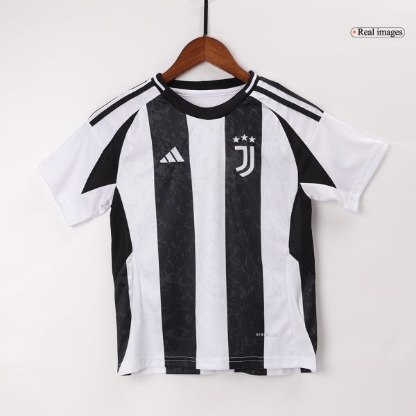 Juventus Home Kids Soccer Jerseys Full Kit 2024 25 3