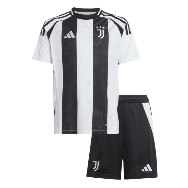 Juventus Home Kids Soccer Jerseys Kit 2024 25